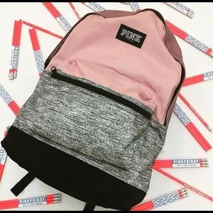 chalk rose pink backpack